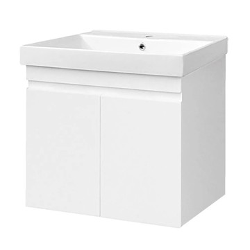 【麗室衛浴】精品衛浴 C-355-1 面盆+置物櫃組75CM