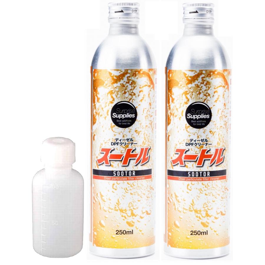 計量ボトル付 ディーゼルウェポン スートル 各250ml 燃料添加剤