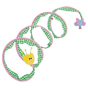 zeze 花花春日彈簧隧道  1個  綠色