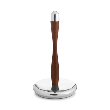 Nambe Curvo Paper Towel Holder