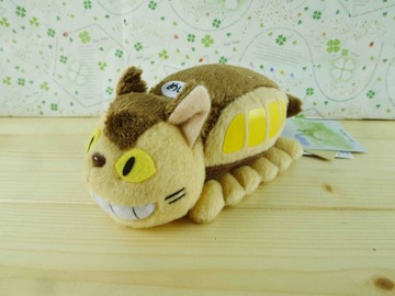 【震撼精品百貨】となりのトトロTotoro_拉震絨毛玩具-公車造型