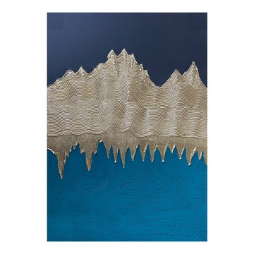 御畫房 當代國家級展覽畫家 抽象系列手繪油畫70×100cm(DB-108)