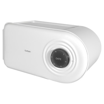 Gar Bath 捲筒衛生紙收納架  1個  白色