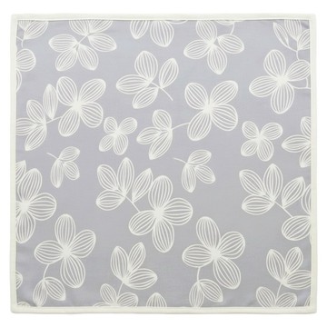 半島良品 涼感沙發墊 1人座  花卉灰色  70 x 70cm