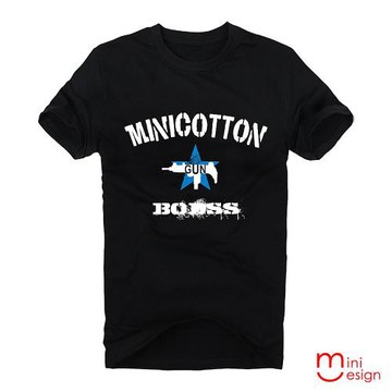 Minidesign-GUN潮流設計短T 五色