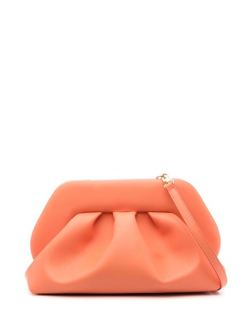 Themoirè - Tia faux-leather clutch bag - women - Artificial Leather - One Size - Orange