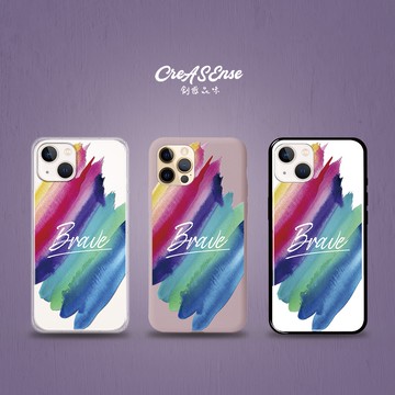 CreASEnse 平權彩虹系列 勇氣彩虹 手機殼 空壓殼 液態矽膠 不只蘋果更多安卓 CSBD01