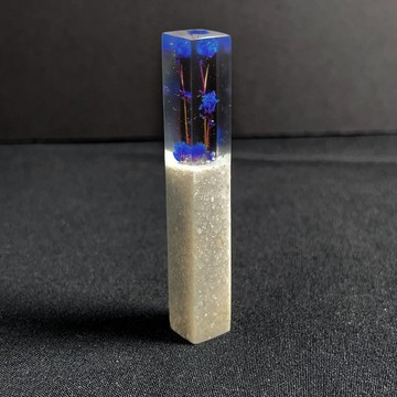 客製化手工印章-|永生花樹脂印章 1.1 x 1.2 CM|篆刻印章