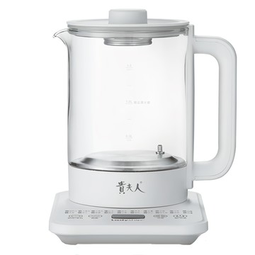 Ladyship 貴夫人 智慧級頻燉壺 含燉盅 耐高溫玻璃燉盅 304不鏽鋼茶籃  KM-700