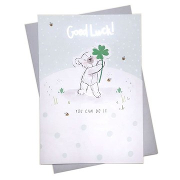 幸運無尾熊【Hallmark-UK卡片 好運祝福】