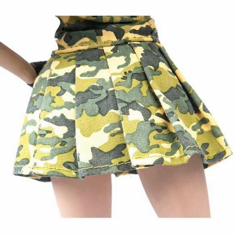 ファッション1 6スケールの女性兵士迷彩服accsスカート 通販 Lineポイント最大0 5 Get Lineショッピング
