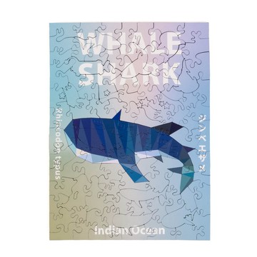 海裡魚100pcs木質拼圖_五大洋動物系列-鯨鯊World Ocean Animals-Whale Shark