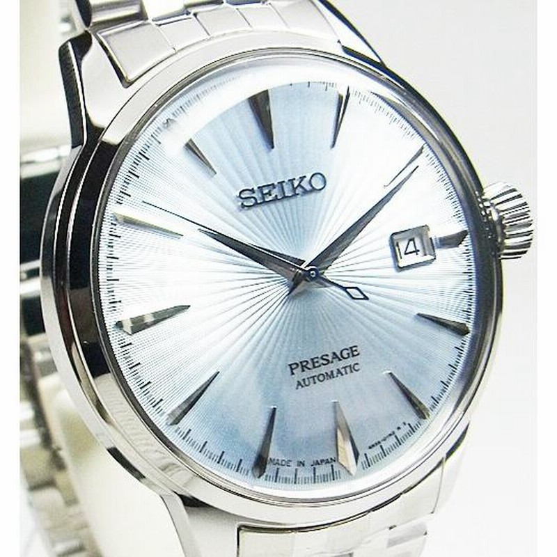 セイコー 時計 メンズ SEIKO メカニカル プレサージュ カクテルモデル SARY161 | LINEショッピング