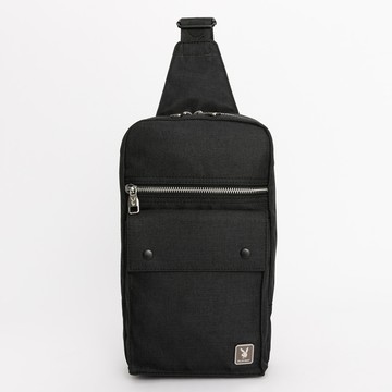 PLAYBOY-單肩背包 Frank系列 -黑色(141-1001-09-7)