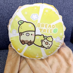 【BREAD TREE麵包樹】造型抱枕多用毯(多款任選)檸檬派對