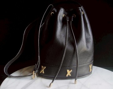 【老時光 OLD-TIME】早期二手老包義大利Paloma Picasso水桶包