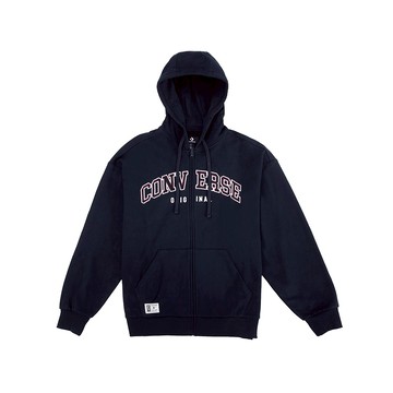 Converse Retro FZ FT Fleece Top 男款 黑色 復古 全拉鍊 外套 UCJ085-023