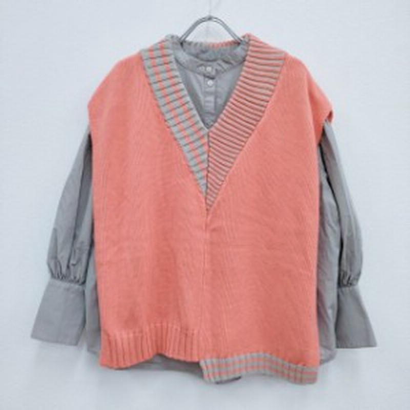 AMERI ASYMMETRICAL VEST WITH SHIRT アシンメトリーベスト セット 