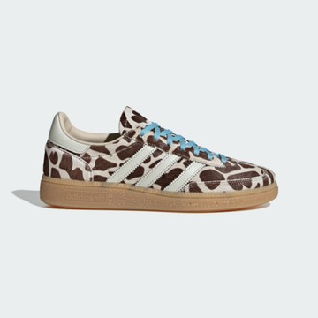 Adidas 愛迪達 Handball Spezial W [KI6677] 女 休閒鞋 復古 麂皮 流行 棕 動物紋