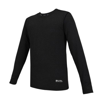 FIRESTAR 男彈性保暖圓領長袖T恤(慢跑 路跑 保暖 運動 上衣「A4701-19」≡排汗專家≡