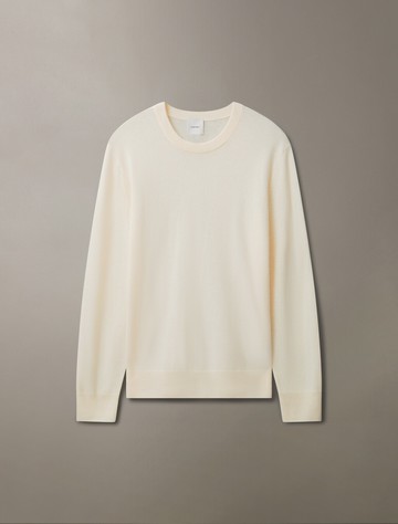 Calvin Klein 經典山羊絨圓領毛衣