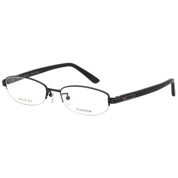 GUCCI 純鈦 光學眼鏡(黑色)GG9674J