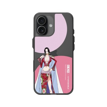 iPhone 17 Clear (相機按鈕) 酷墨灰 - 航海王 One Piece - 角色系列-波雅漢考克