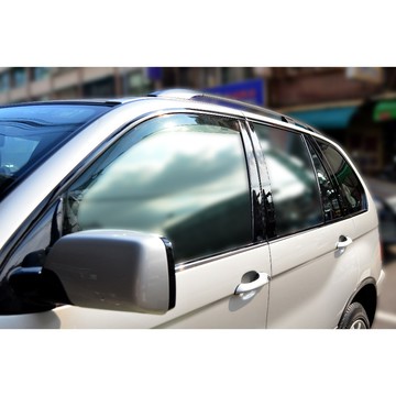 BMW寶馬 X5 E53 2000-2007年專用崁入式晴雨窗【短截款】比德堡 內崁 嵌入 內嵌