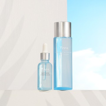 【浸潤修護組】保濕化妝水+保濕精華液 l 溫和無酒精