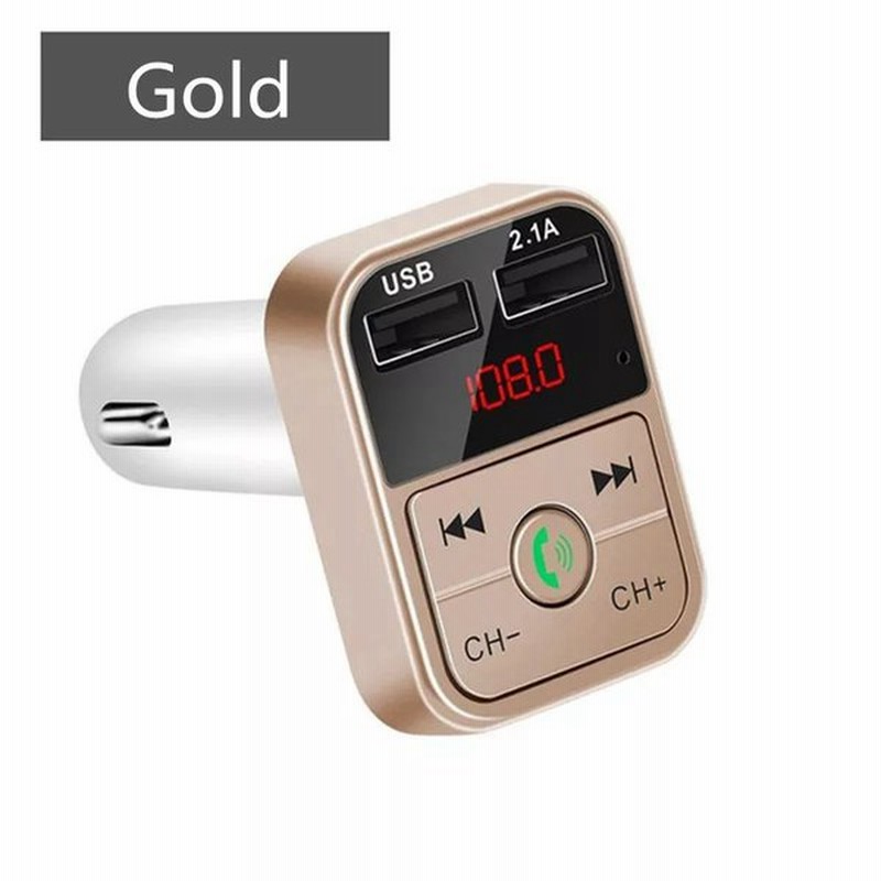 車 Bluetooth5 0 Fmトランスミッター ワイヤレスハンズフリーオーディオレシーバー 2 1a自動mp3プレーヤー デュアルusb 急速充電 通販 Lineポイント最大get Lineショッピング