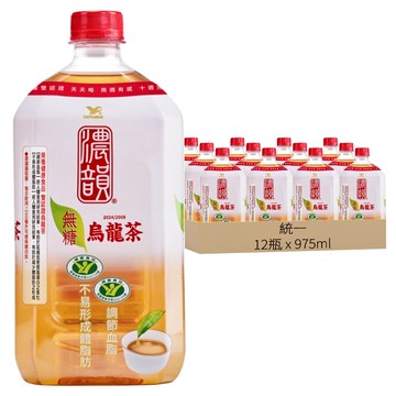 濃韻 烏龍茶 使用阿里山烏龍茶  975ml  12瓶