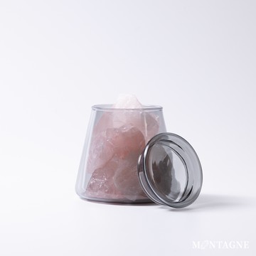 【Montagne】粉水晶｜桃花。人緣｜富士山晶礦杯 精油可選 聖誕禮物 交換禮物