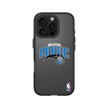 iPhone 16 Pro Clear 酷墨灰 - NBA - Logo-奧蘭多魔術 Orlando Magic - Light