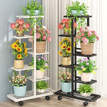 花架 落地花架 花架置物架 花盆架 盆栽架 植物架 盆景花架 花架子客廳落地式陽臺花架置物架2025新款花盆架多肉鐵藝植