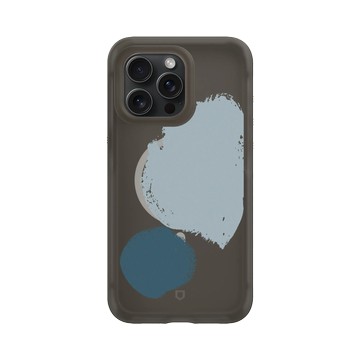 iPhone 15 Pro Max AirX 本質黑 - Blob / 一團一團 - 蔚藍海沫