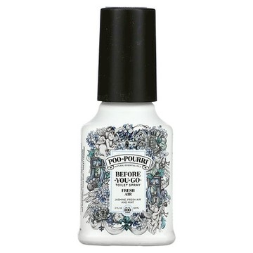 Poo-Pourri, Before-You-Go® 如廁噴霧，新鮮空氣，2 液量盎司（59 毫升）