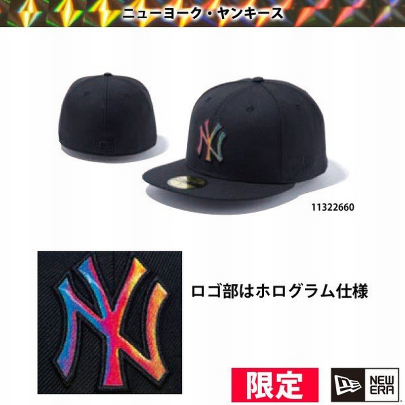 あすつく 限定 ニューエラ キャップ ニューヨーク ヤンキース 59fifty Hologram Era16fw Lim2 通販 Lineポイント最大0 5 Get Lineショッピング