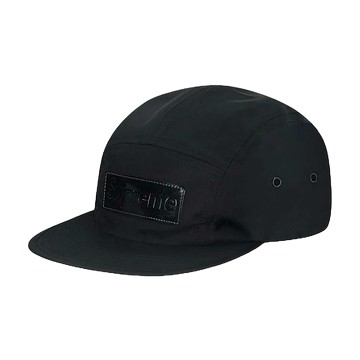 SUPREME LOGO CAMP CAP 黑色 五分帽 五分割帽【TCC】