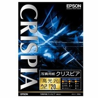 ds-2216573 (まとめ）エプソン EPSON 写真用紙クリスピア＜高光沢＞ A3ノビ KA3N20SCKR 1冊(20枚)【×3セット】 (ds2216573)