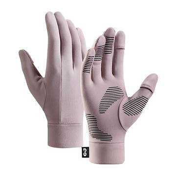 GOLOV.EJOy 翻指滑雪內襯手套 香芋紫 觸屏 保暖 防滑 L  1雙