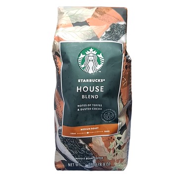 星巴克 家常綜合咖啡豆 250G - 中度烘焙 口感醇厚 香氣濃郁  Whole Bean  1包