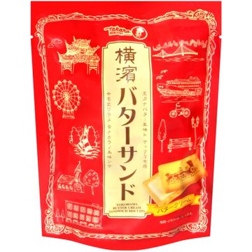 寶製果 橫濱奶油風味夾心餅乾-袋裝 59.5g