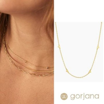 【Gorjana】Amour 愛心18K鍍金項鍊