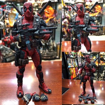 NECA死侍手辦 7寸人偶模型 復仇者聯盟X戰警小賤賤DEADPOOL擺件