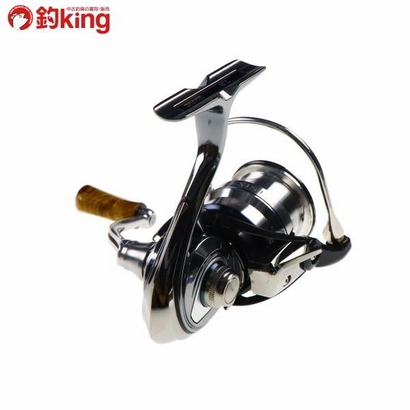 ダイワ 18イグジスト LT 2500 ウッドノブ/Y212M 美品 ブラック