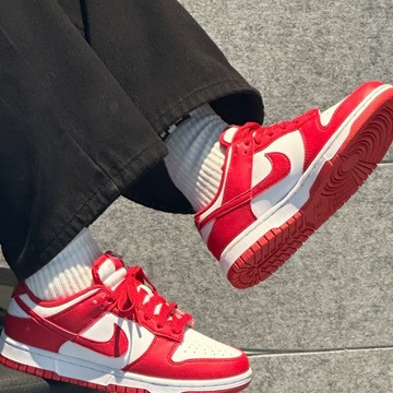 NIKE DUNK LOW 紅白 復古 低筒 休閒鞋 男鞋 HF5441-104