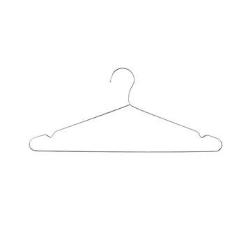 收納王妃 不鏽鋼衣架 45cm(大) 10入/組  2組  201不鏽鋼  堅固耐用