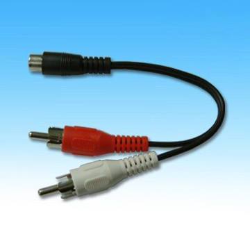 RCA母-2RCA公線7吋 6006