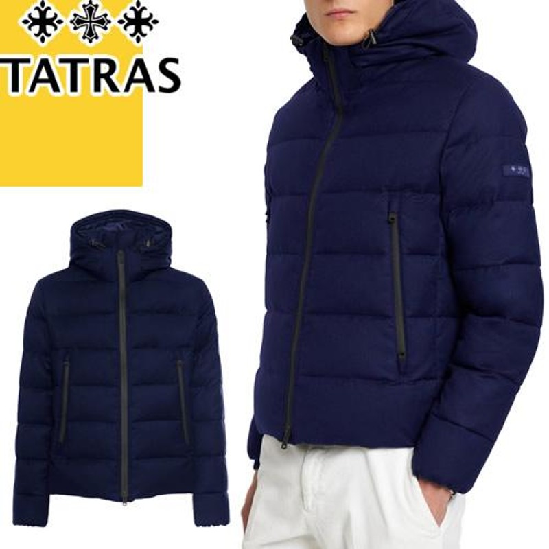 TATRAS AGORDO ダウンジャケット ネイビー Sサイズ ハンガー付き