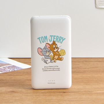 湯姆貓與傑利鼠分享起司雙線快充10000mAh行動電源